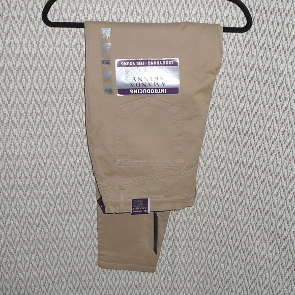 NWT Gloria Vanderbilt Amanda Tapered Leg Slimming Jeans Pants Size 16 - Picture 9 of 11